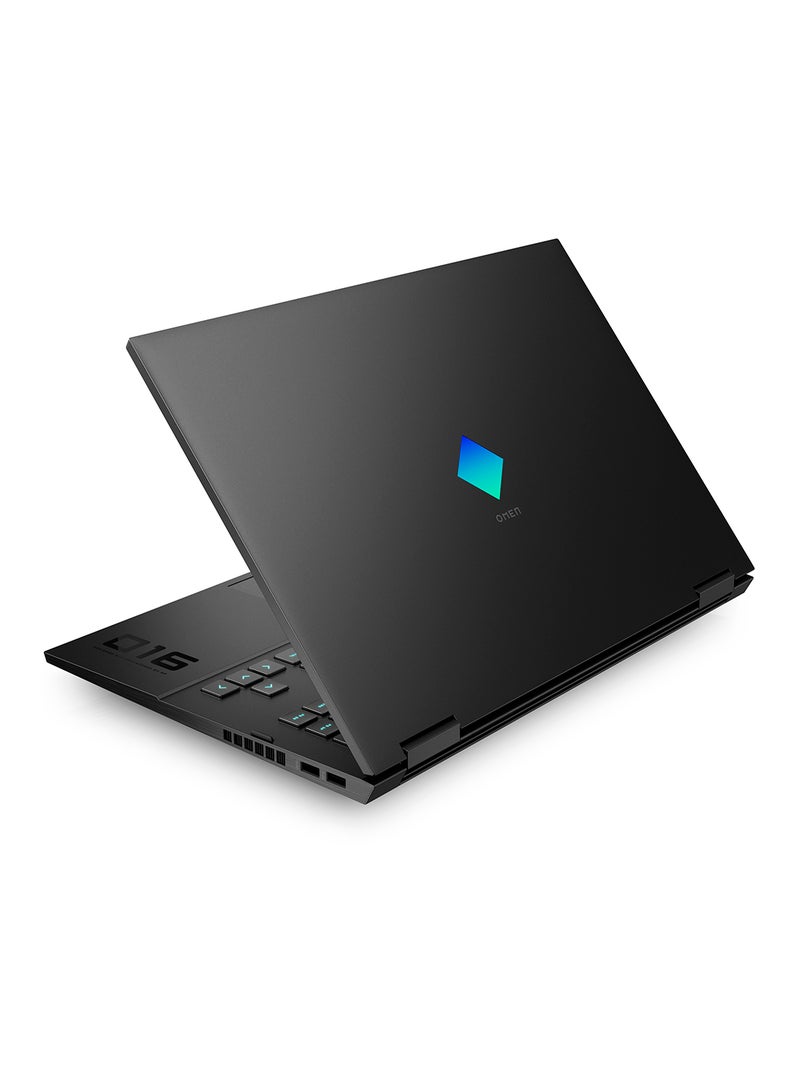 HP - OMEN by HP (Upgraded Version) Laptop 16-b1001nx With 16.1-Inch QHD Display, Intel Core i7-12700H Processor / 32GB RAM / 1TB SSD / 8GB NVIDIA GeForce RTX 3070 Graphics / Windows 11 Home / English/Arabic Shadow Black - Image 1