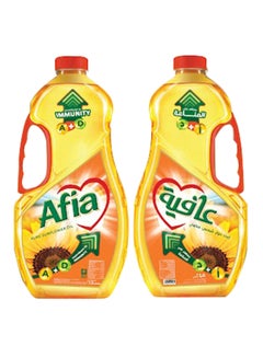 Afia Sunflower Oil 1.5Liters Pack of 2 