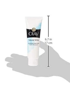 Olay Natural Aura Cleansing Face Wash 100grams  - Image 3