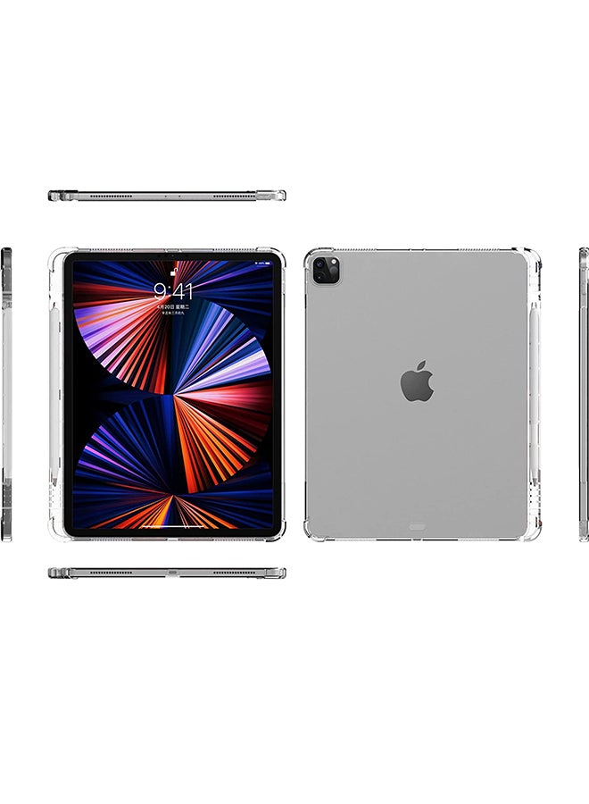 Rock Pow Protective Case Cover For Apple iPad Pro 12.9 (2021/2020/2018) Clear - Image 3