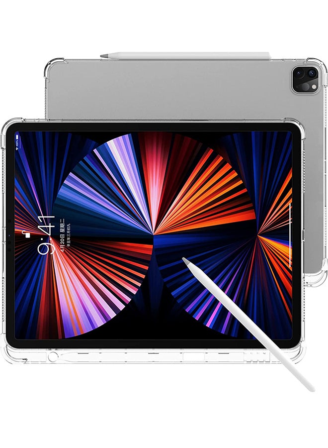 Rock Pow Protective Case Cover For Apple iPad Pro 12.9 (2021/2020/2018) Clear - Image 4