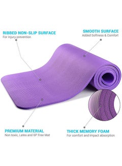 Generic All Purpose Extra Thick Yoga Mat  - Image 4