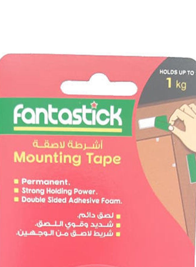 Fantastick Double-Sided Mounting Tape 12mm x 1 m Grey  - Image 4