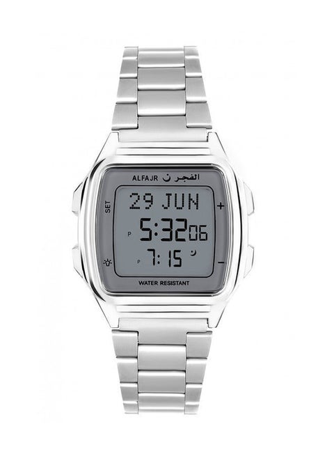 Men's Water Resistant Stainless Steel Digital Watch WP-04