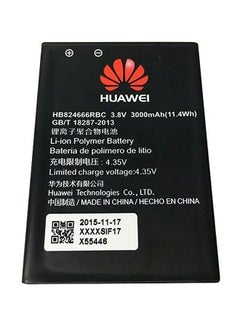 هواوي بطارية بديلة لراوترات هواوي طراز HB824666RBC 3000.0 mAh أسود  - Image 1