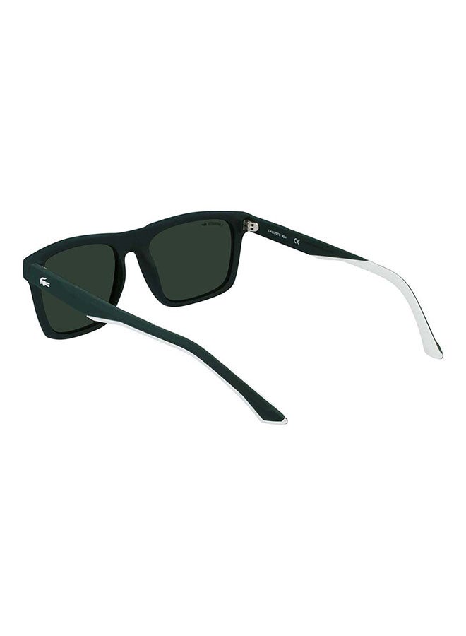 Men's Full Rim Bio Injected Modified Rectangle Sunglasses  L957S-301-5618