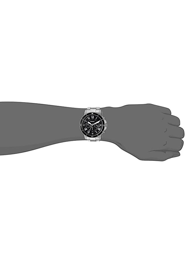 FOSSIL - Men's Analog Quartz Watch FS5236 - 44 mm - Silver - Image 1