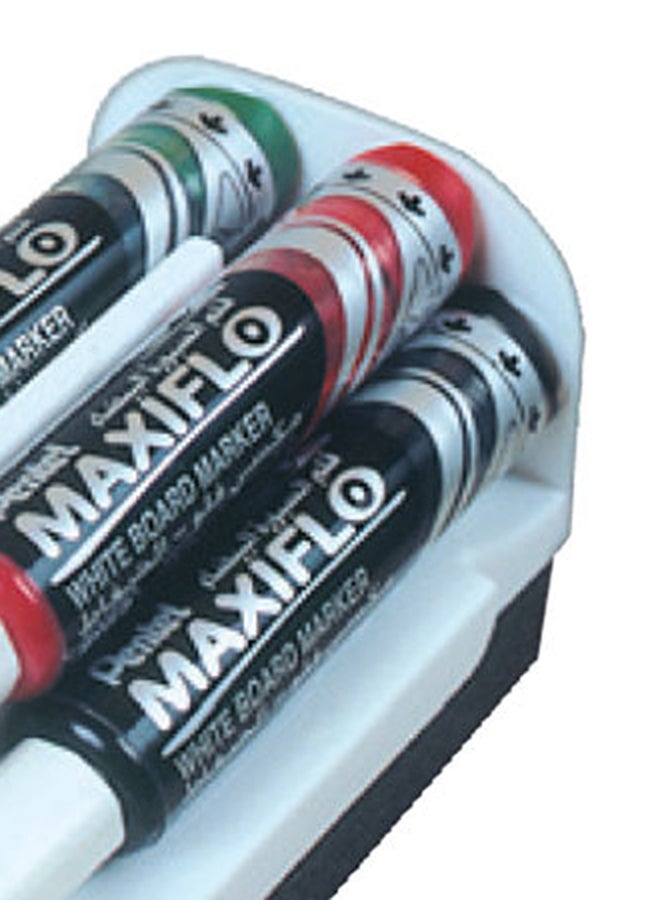 Pentel - 4-Piece Maxiflo White Board Marker Set Multicolour - Image 1