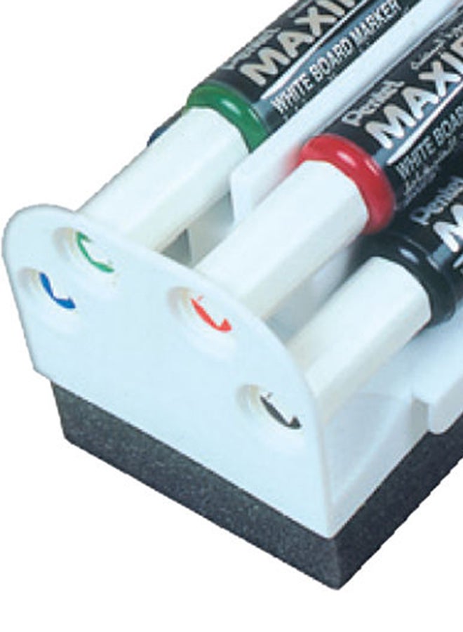 Pentel - 4-Piece Maxiflo White Board Marker Set Multicolour - Image 1