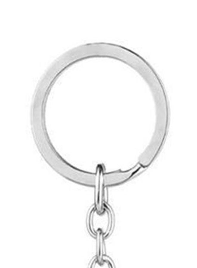 Generic Attack On Titan Keychain Silver/Blue  - Image 3