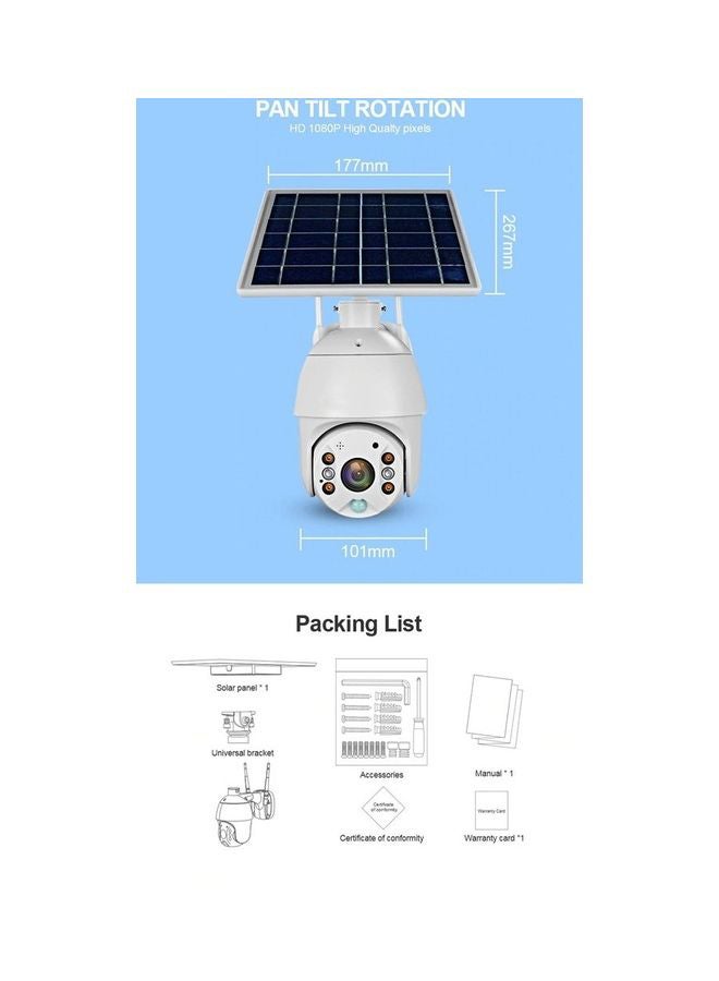 Crony - Outdoor Surveillance Waterproof Solar CCTV Camera - Image 1