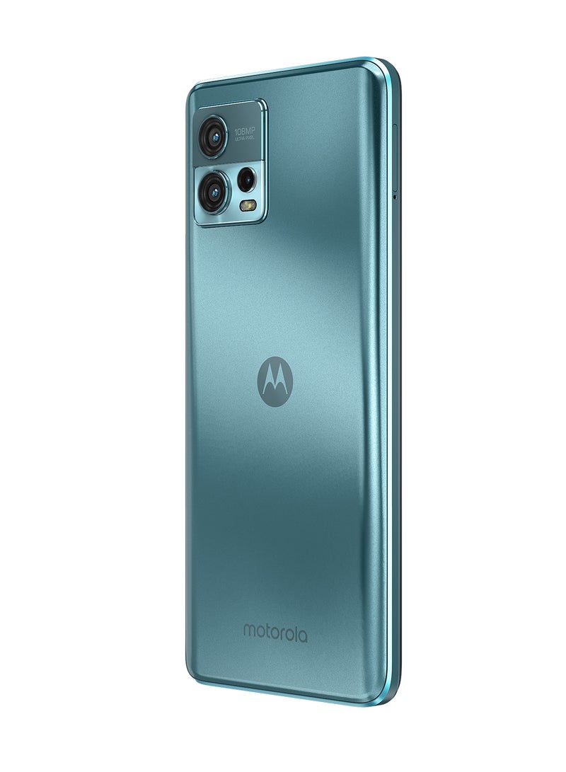 Motorola - G72 Dual Sim Polar blue  8GB RAM 128GB ROM 4G LTE - Middle East Version - Image 1