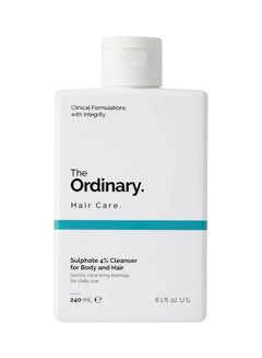 The Ordinary Sulphate 4% Cleanser For Body And Hair 240ml  - Image 1