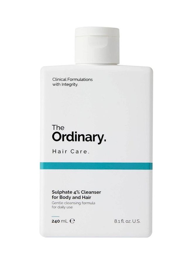 The Ordinary Sulphate 4% Cleanser For Body And Hair 240ml - Image 1