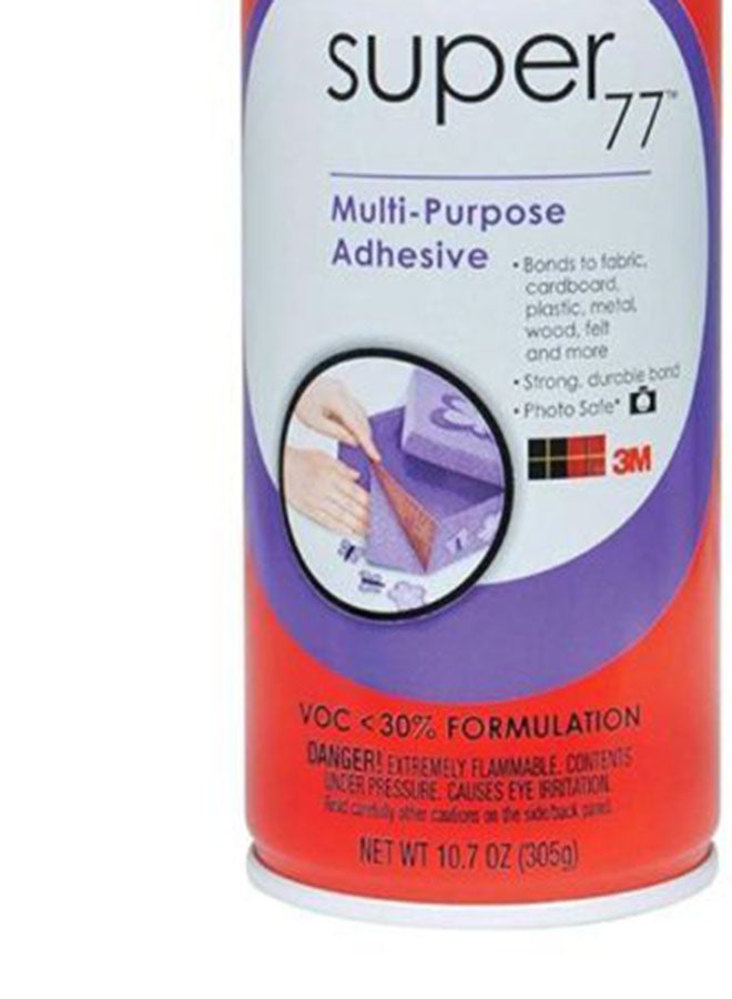 Scotch  Super 77 Multipurpose Adhesive Spray Multicolour  - Image 2