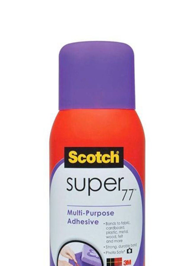 Scotch  Super 77 Multipurpose Adhesive Spray Multicolour  - Image 3