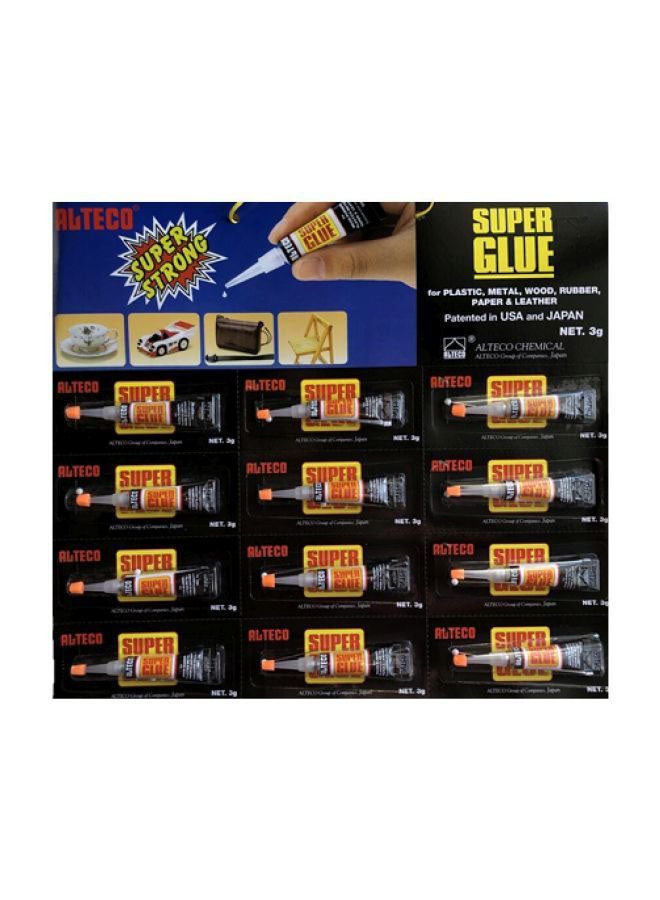 Super Glue Tube, 12x3g Clear - v1666026639/N32110960A_1