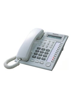KX T7730 With Screen- Compatible Central Phone -TEM 824 white