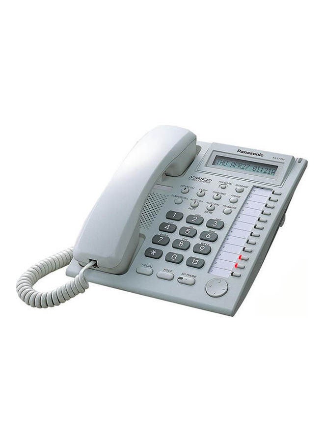 Panasonic - KX T7730 With Screen- Compatible Central Phone -TEM 824 white - Image 1