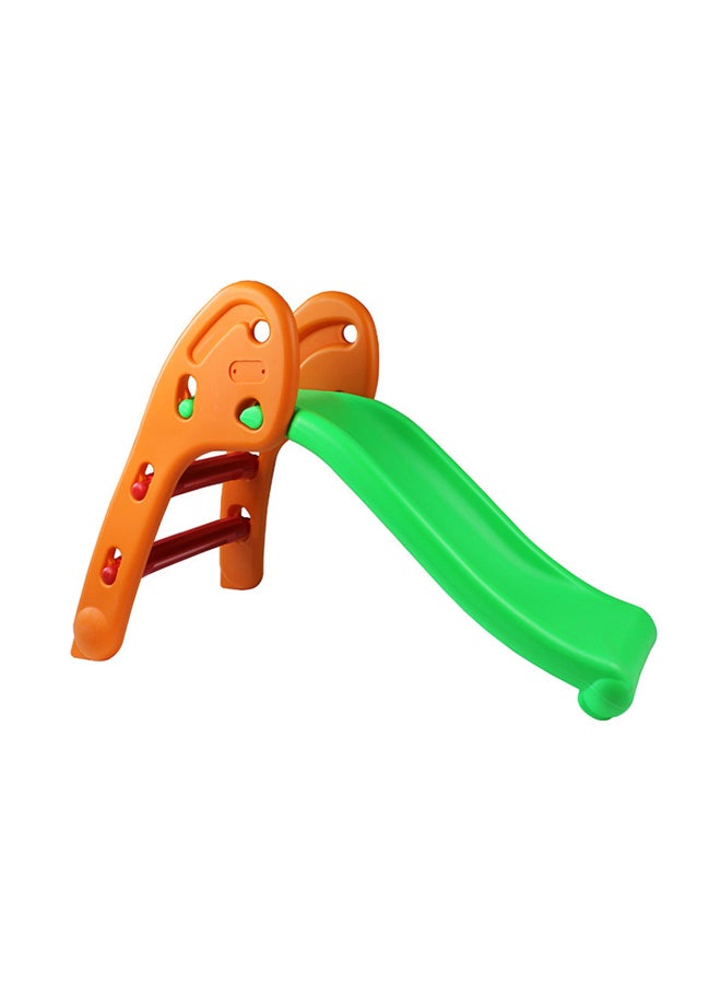 Toddler Two-Color Stitching Climbing Foldable Baby Slide Fun Playground Plastic Kids Sliding Play Set 113x60x70cm - v1666068011/N40915614A_1