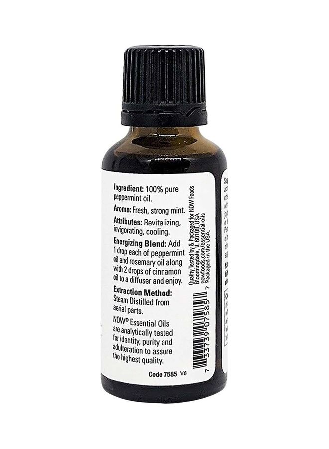 Now Foods Now Essential Oils, Peppermint Oil 100% Pure 1 Fl. Oz. - Image 2