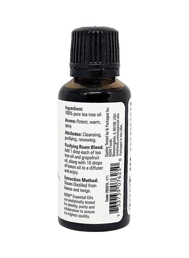 Now Foods - 100% Pure Tea Tree Essential Oils 1 Fl. Oz. - Image 1