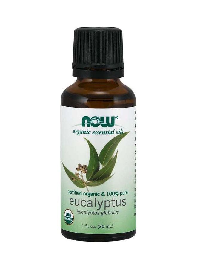 Now Foods Now Organic Essential Oils, Organic Eucalyptus Oil 1 oz - Image 1