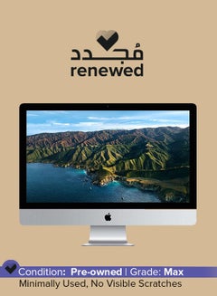 Apple Renewed – iMac (2015) A1419 Desktop With 27-Inch Display, Intel Core i7 Processor/8GB RAM/1TB HDD/2GB AMD Radeon R9 M395 Graphics English Silver  - Image 1