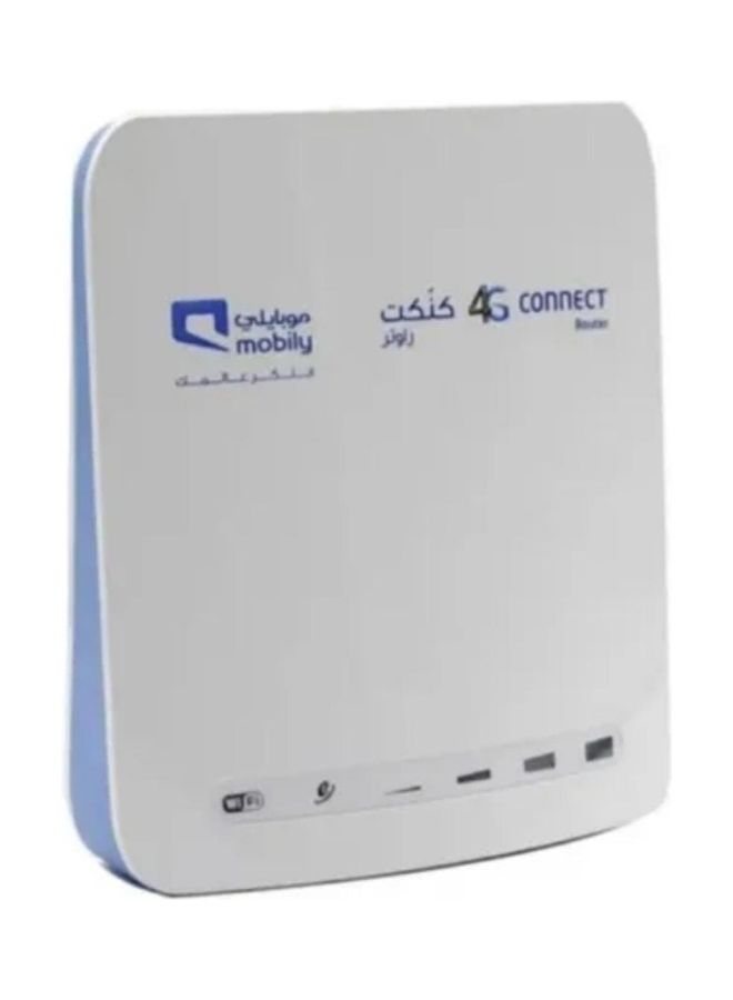Mobily 4G Connect Router White  - Image 1