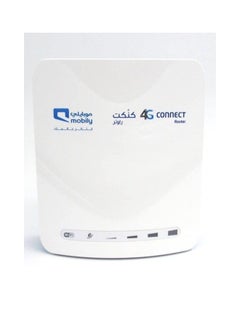 موبايلي راوتر كونيكت بتقنية 4G لون أبيض  - Image 2
