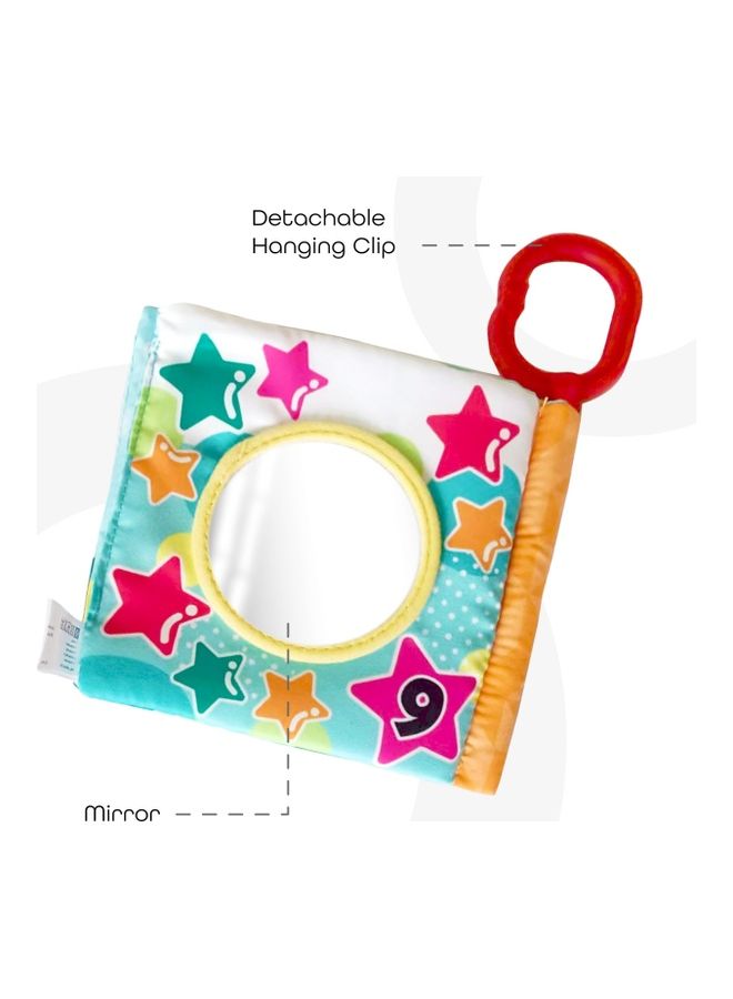 Moon Educational Toy Number Cloth Book With Detachable Clip-Numbers  For Baby 14.5 X 16 X 2cm - Image 2