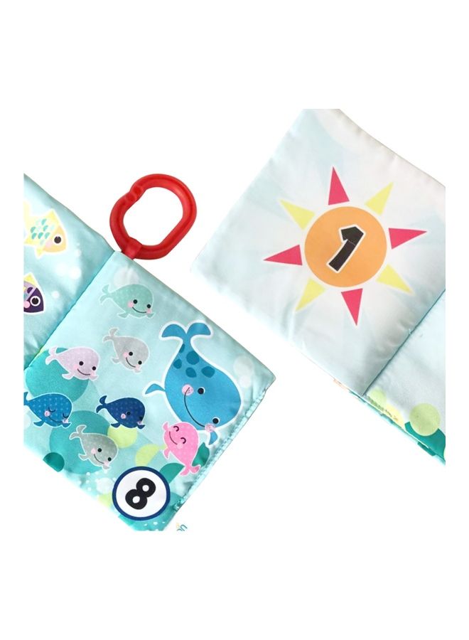 Moon Educational Toy Number Cloth Book With Detachable Clip-Numbers  For Baby 14.5 X 16 X 2cm - Image 3