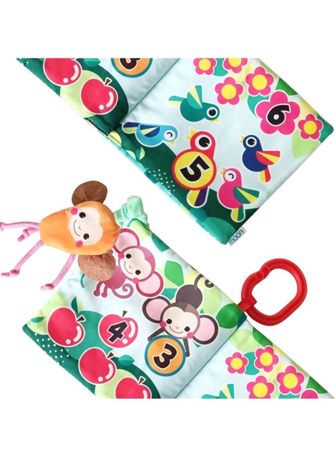 Moon Educational Toy Number Cloth Book With Detachable Clip-Numbers  For Baby 14.5 X 16 X 2cm - Image 4