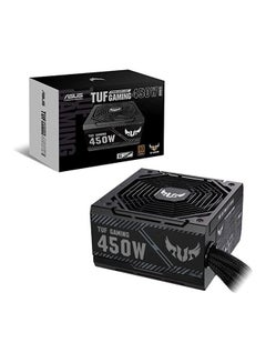 ASUS TUF Gaming 450B 450W Power Supply, 80Plus Bronze, PSU, PCI-E 6+2-pin x2, Fan Size 135mm | 90YE00D3-B0NA00 Black  - Image 1