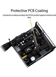 ASUS TUF Gaming 450B 450W Power Supply, 80Plus Bronze, PSU, PCI-E 6+2-pin x2, Fan Size 135mm | 90YE00D3-B0NA00 Black  - Image 3