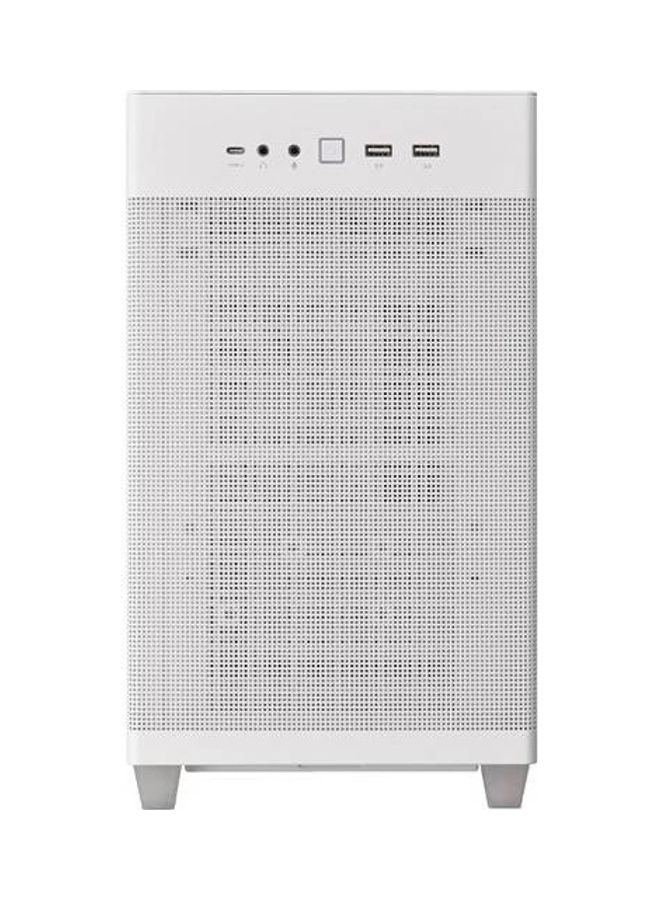 ASUS - AP201 Prime Case Mesh White Edition, 33L MicroATX Case, Tool-Free Side Panels, Quasi-Filter Mesh, With Support For 360mm Coolers,338mm Graphics Cards, Standard ATX PSU's, 90DC00G3-B39000 White - Image 1
