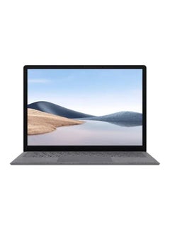 Microsoft Surface 4 Laptop With 13.5-Inch Touch Screen Display, Ryzen 5 Processor/8GB RAM/256GB SSD/Windows 11/3GB AMD Radeon Integrated Graphic Card English/Arabic Platinum  - Image 1