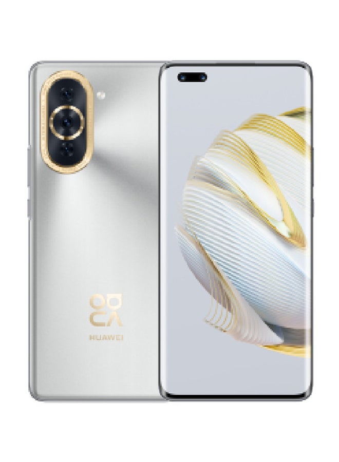 HUAWEI - Nova 10 Pro Dual SIM Arabic Starry Silver 8GB RAM 256GB 4G - Middle Eaast Version - Image 1