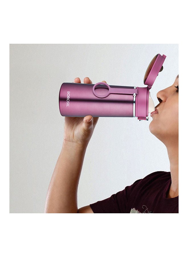 بوروسيل Vaccum Travelease Flask Purple  - Image 3