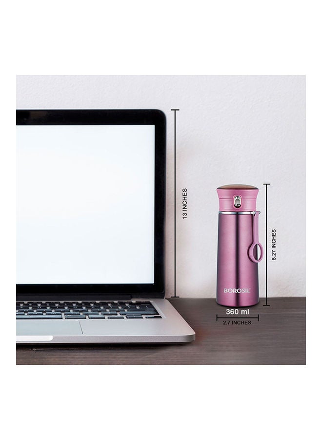 بوروسيل Vaccum Travelease Flask Purple  - Image 4