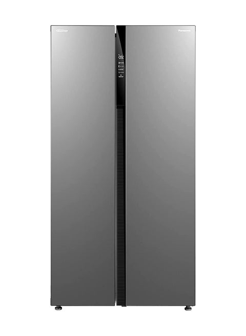 510L Net Capacity Side by Side, No Frost Refrigerator with Inverter Compressor, External Control Touch Panel, Surround Coolig Air Flow System NR-BS703MS Silver
