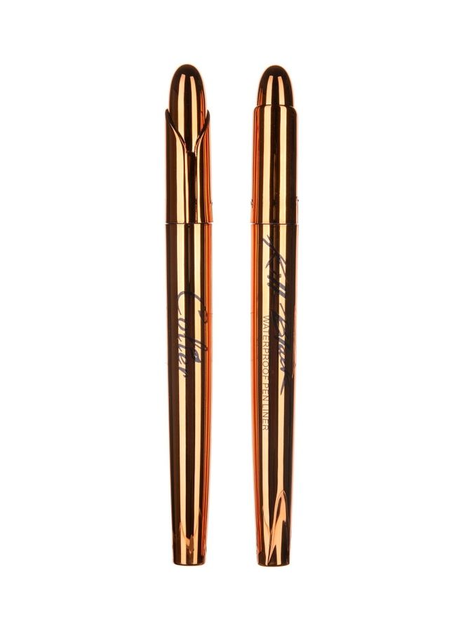 COLIER 24-Hour Brush Eye Liner Black  - Image 2