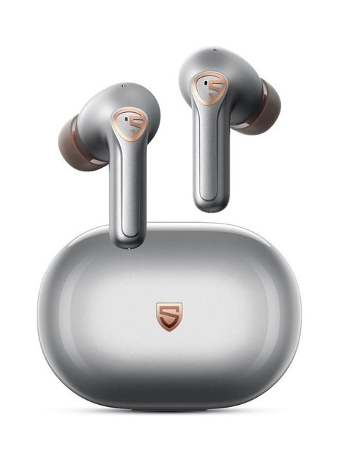 H2 Wireless Earbuds With Charging Case Grey