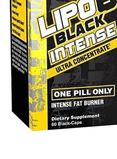 Nutrex Research Lipo-6 Black Ultra Concentrate Intense Fat Burner Supplement - 60 Capsules  - Image 3