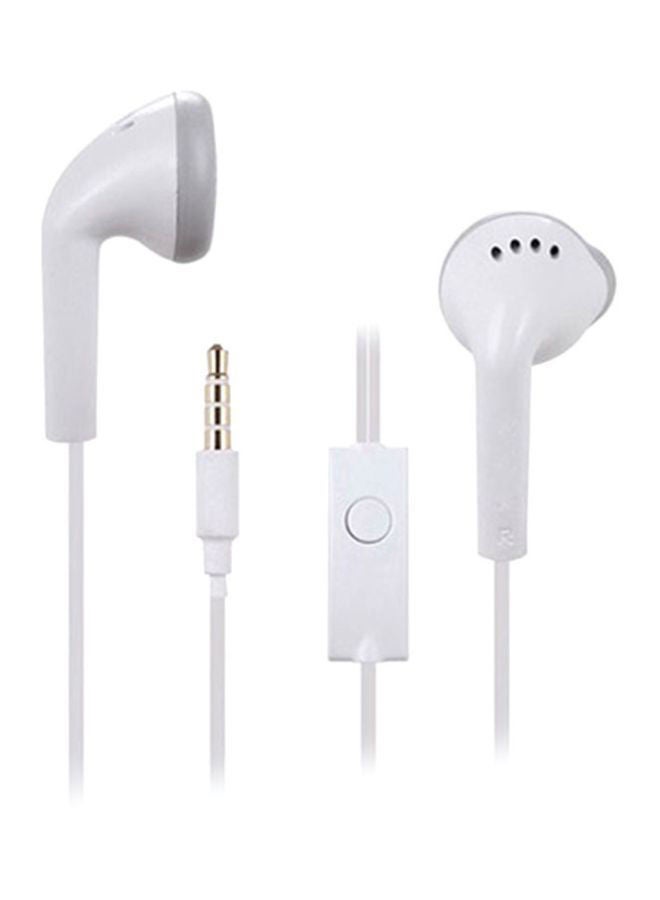 Generic - Wired In-Ear Earphones With Microphone For Samsung Galaxy S2/S3/S4/S5/Note 2/3/4 White - Image 1