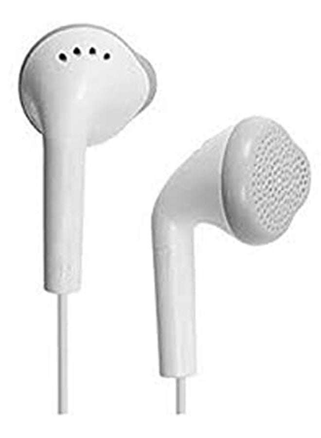 Generic - Wired In-Ear Earphones With Microphone For Samsung Galaxy S2/S3/S4/S5/Note 2/3/4 White - Image 1