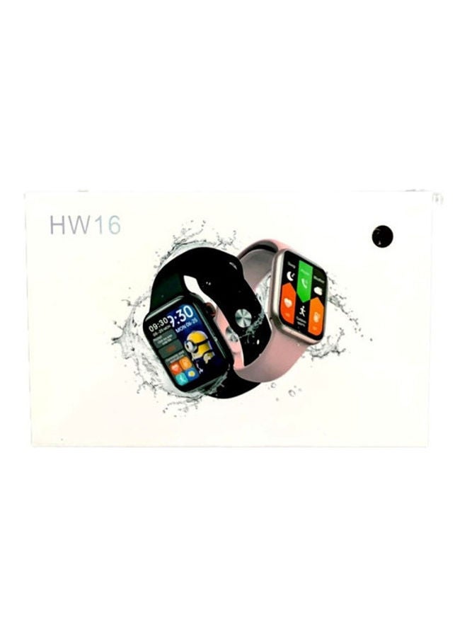 Generic - 180.0 mAh HW16 Split Screen Smartwatch With Rotating Side Button Blue - Image 1