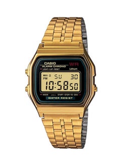 CASIO Women's Stainless Steel Digital Watch A159WGEA-1  - Image 1