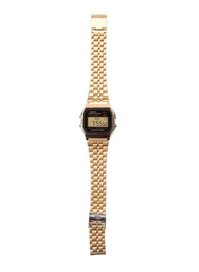 CASIO Women's Stainless Steel Digital Watch A159WGEA-1  - Image 3