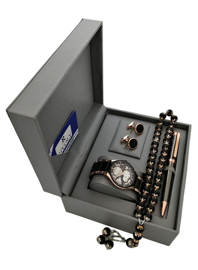 Rivoly - Men's 4-Piece Watch Gift Set M1633 - Image 1